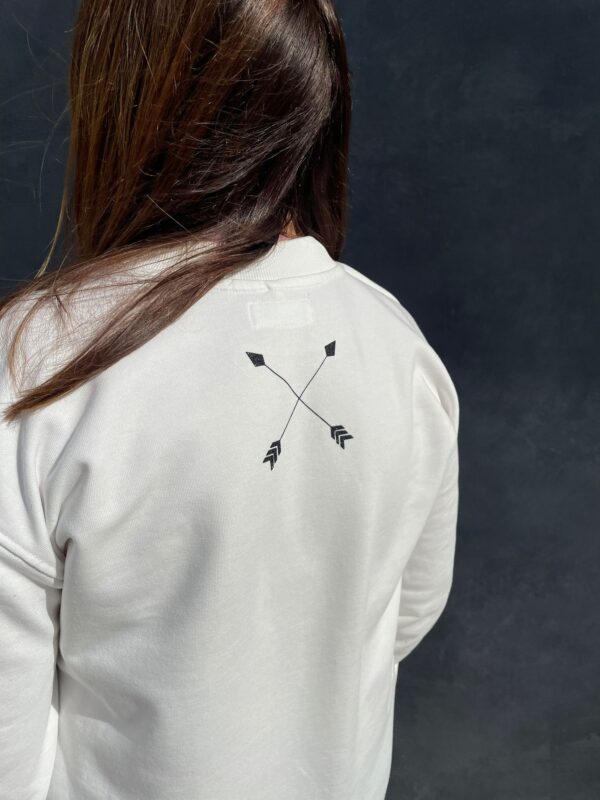 SUDADERA LOGO NEGRO GLITTER - Imagen 4